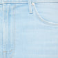 The Mid Rise Dazzler Crop Fray Jeans-Denim-Uniquities