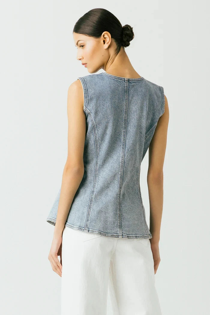 Summer Vibes Vest-Tops/Blouses-Uniquities