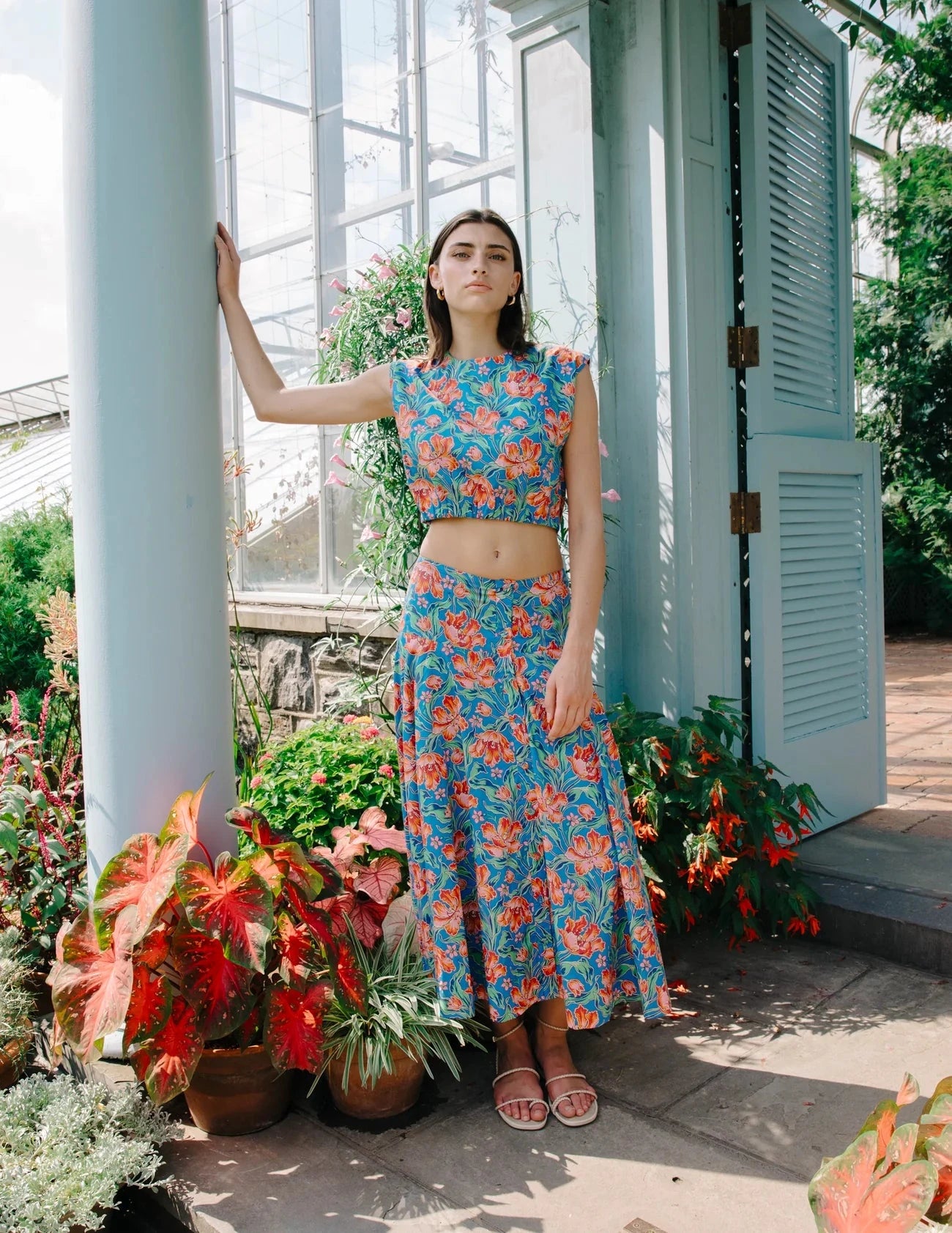 Tricia Long Skirt-Bottoms-Uniquities