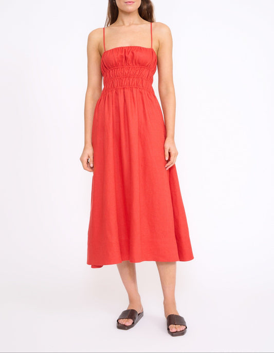 Ayla Linen Dress-Dresses-Uniquities