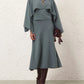 Valiant Wool Midi Skirt