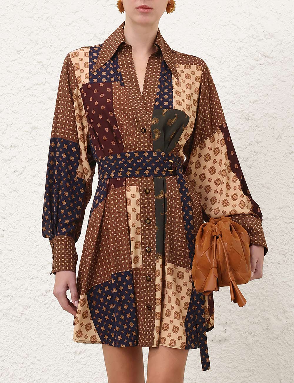 Tuck Mini Dress