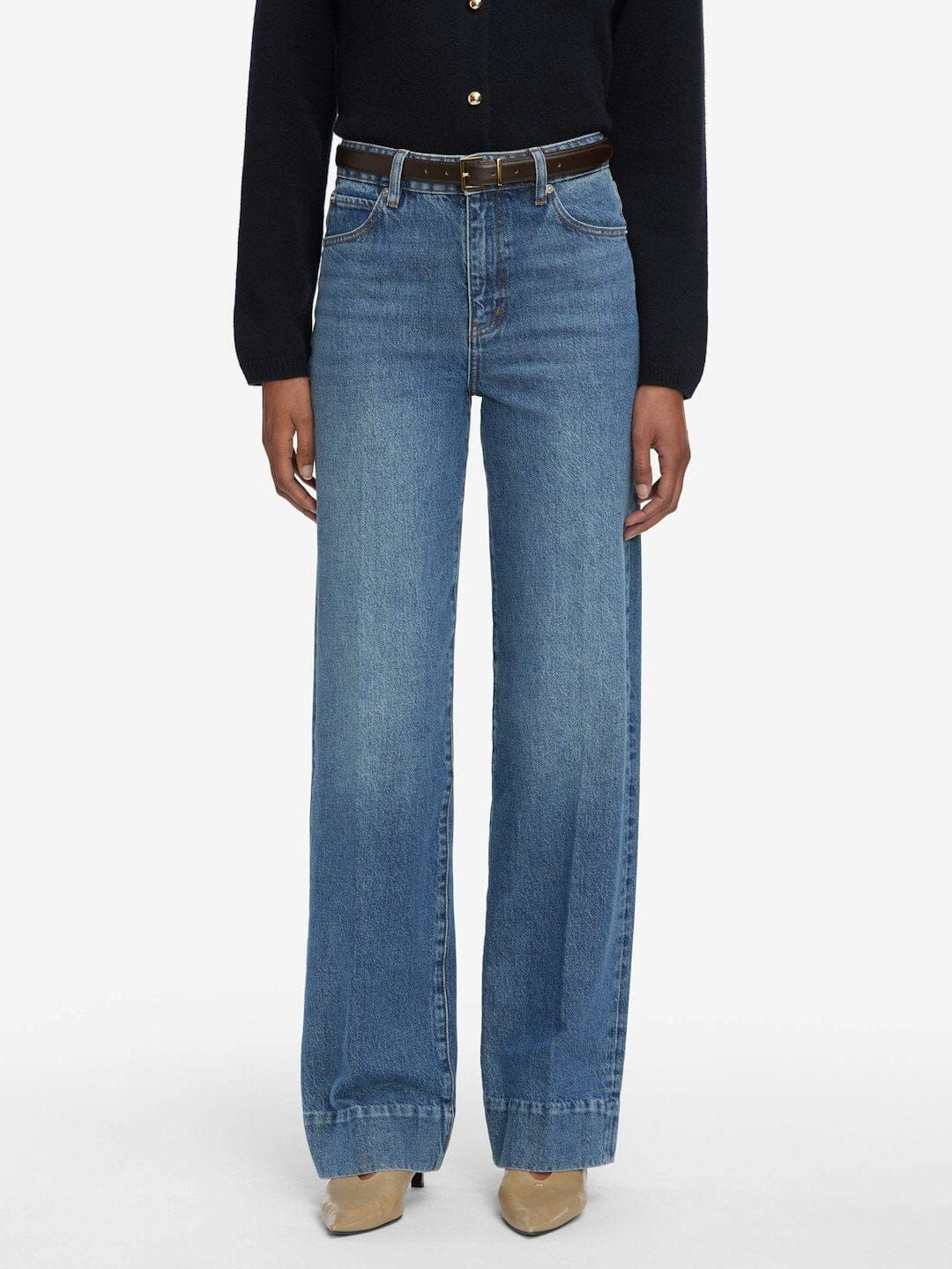 Streamline Jeans in Swan-Denim-Uniquities