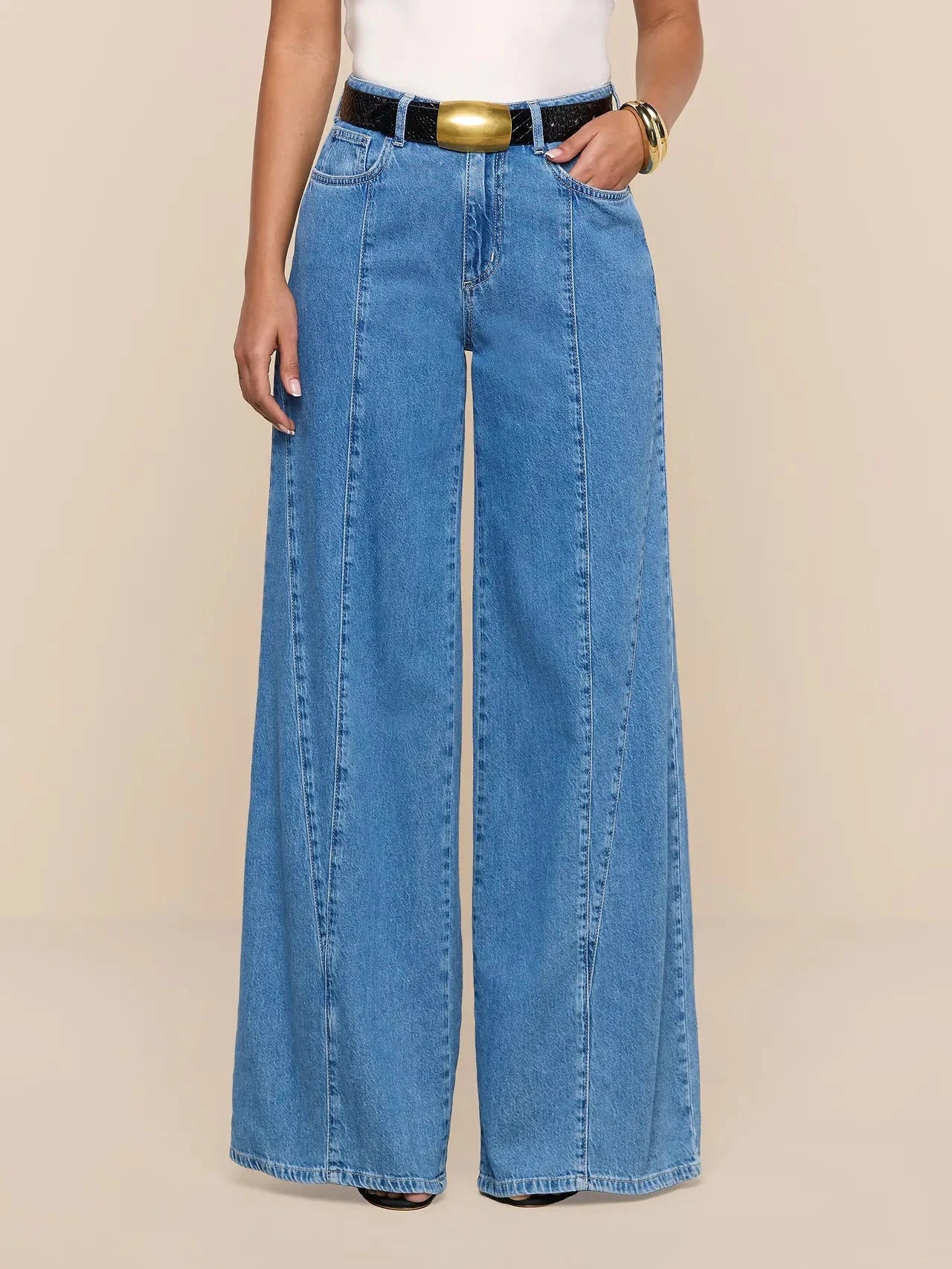 Niles Wide-Leg Jean-Denim-Uniquities