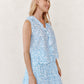 Sleeveless Ruffle Top-Tops/Blouses-Uniquities