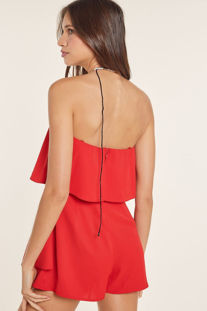Jenny Strapless Romper-Jumpsuits & Rompers-Uniquities