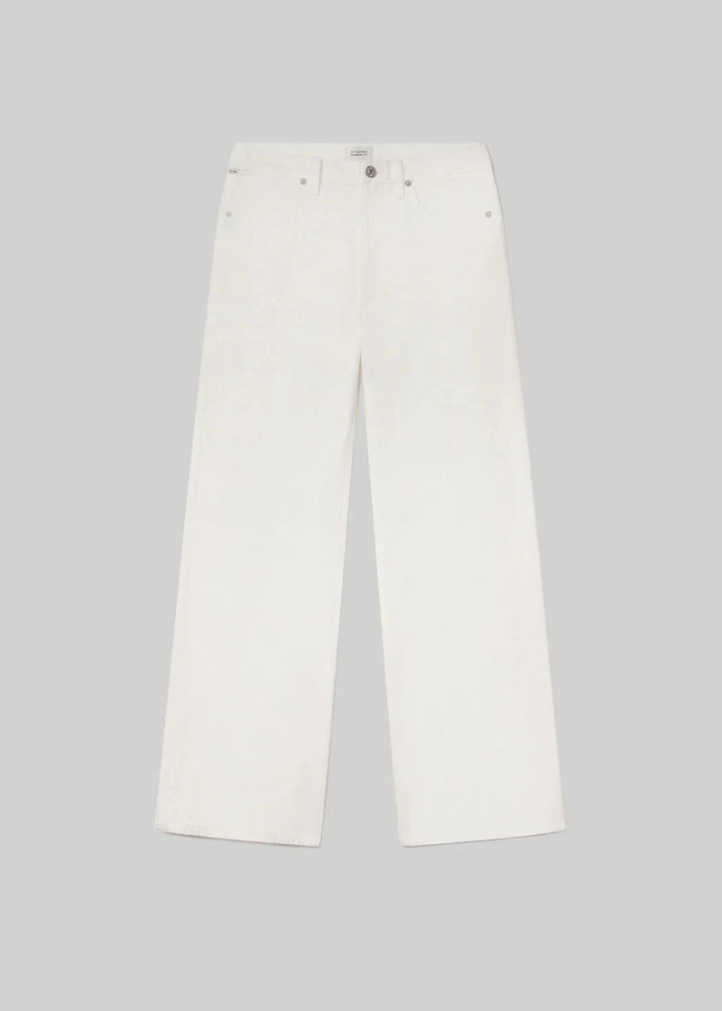 Annina 30" Jeans in Soft White-Denim-Uniquities