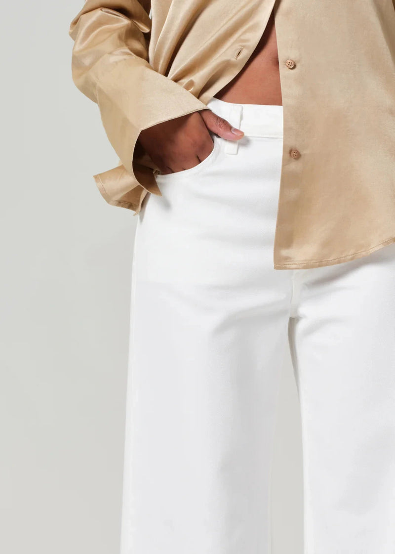 Annina 30" Jeans in Soft White-Denim-Uniquities