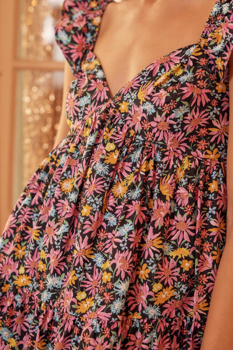 Aldin Floral Dress-Dresses-Uniquities