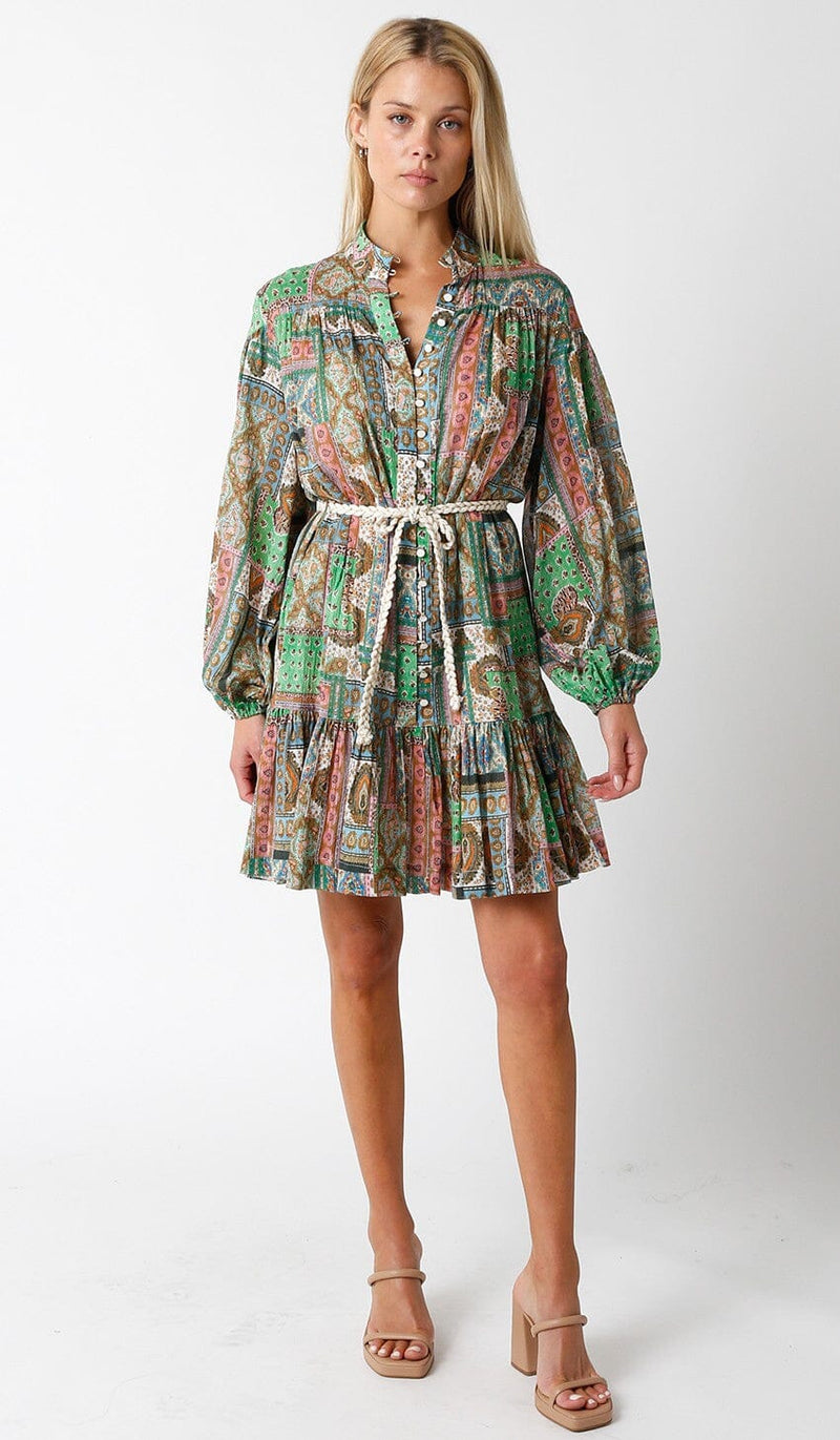 Zanya Paisley Dress-Dresses-Uniquities
