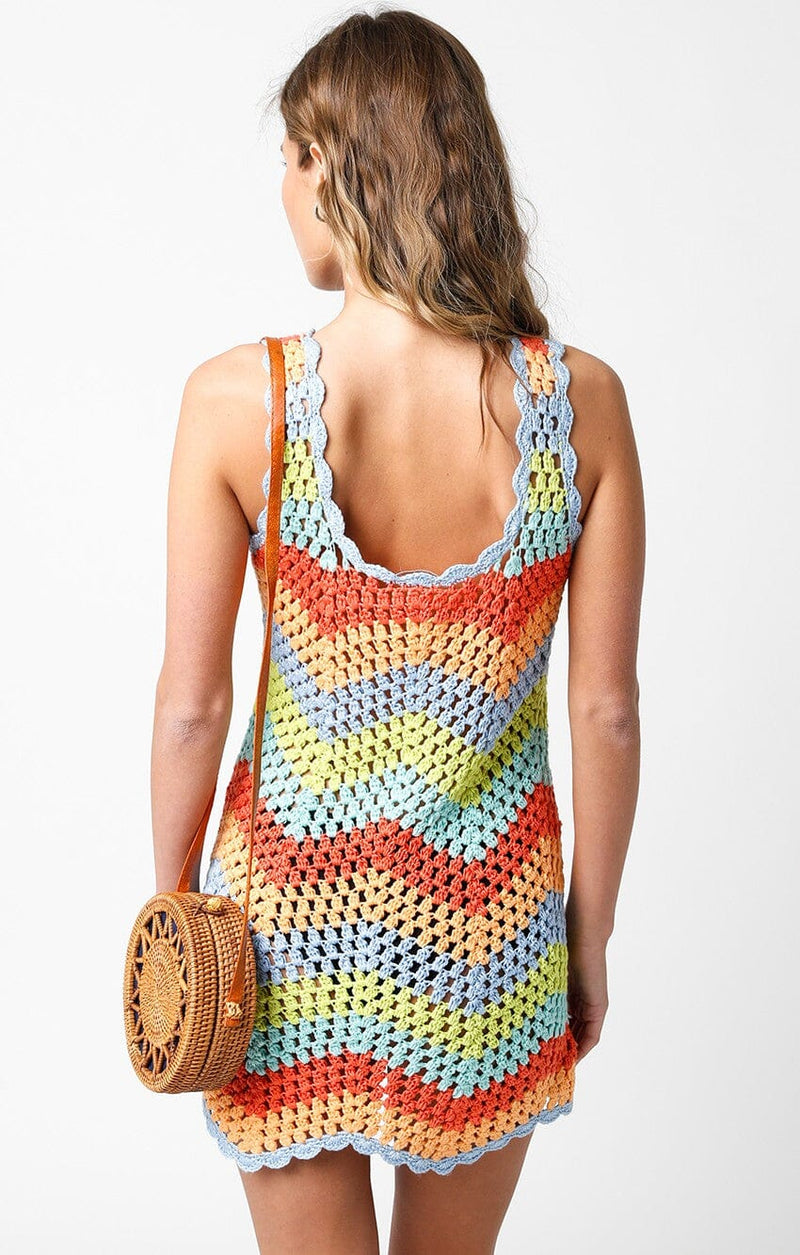 Lexi Crochet Mini Dress-Dresses-Uniquities