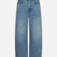 Crochet Bow Crop-Denim-Uniquities