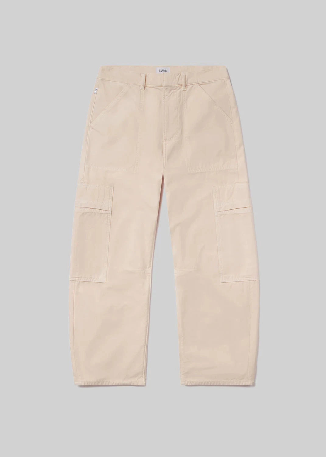 Marcelle Low Slung Cargo Pants-Denim-Uniquities