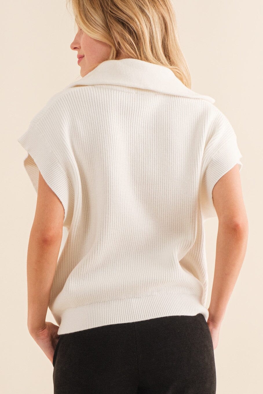Paige Half Zip Sweater-Sweaters-Uniquities