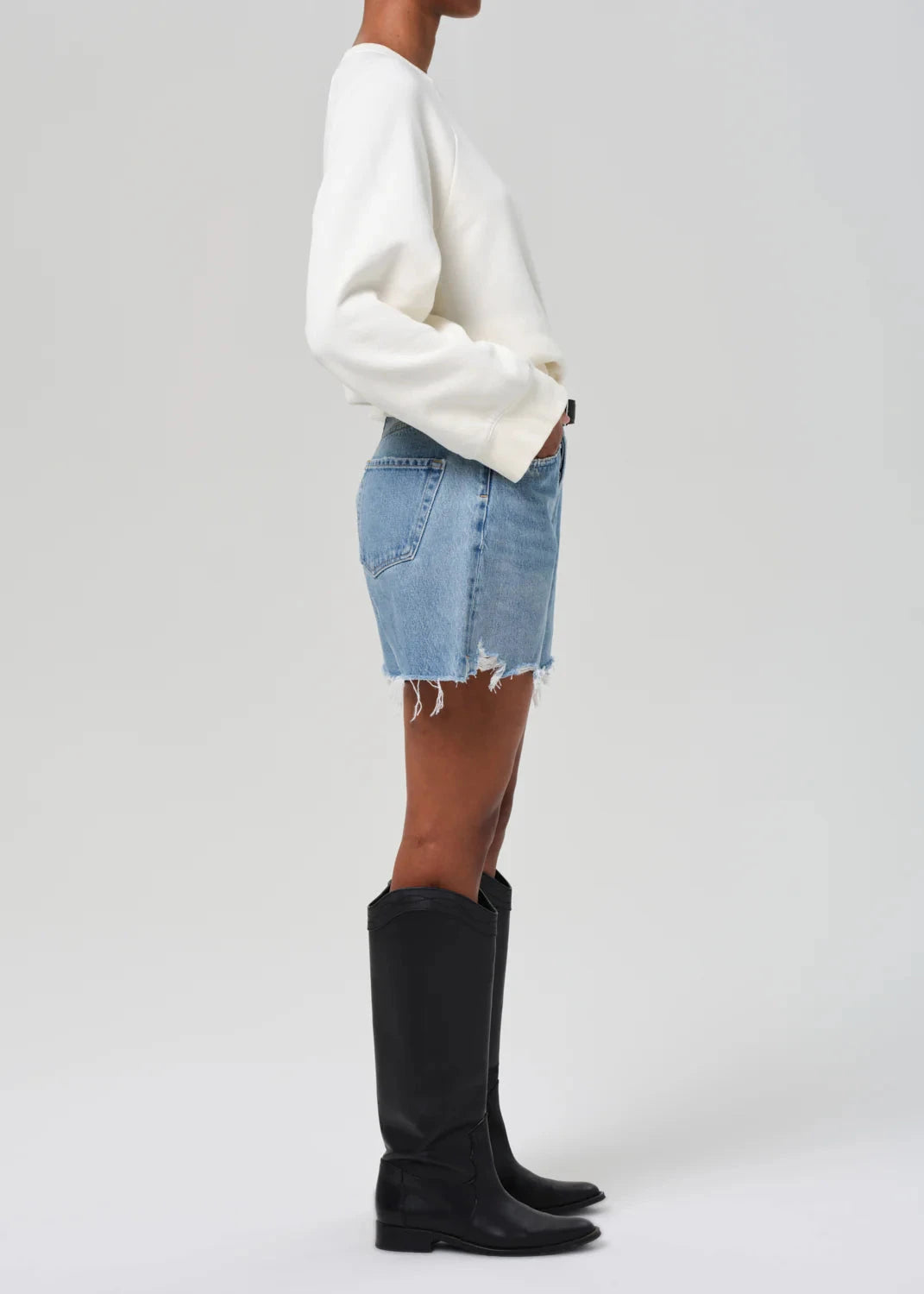 Marlow Long Short in Valencia-Denim-Uniquities