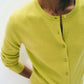 Cashmere Crewneck Cardigan Sweaters White + Warren 