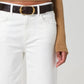 Lyra Wide Leg Crop Jeans in Soft White-Denim-Uniquities