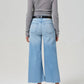Lyra Wide Leg Crop Jeans in Belmont-Denim-Uniquities