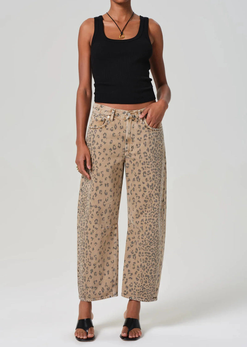 Miro Jeans in Natural Cheetah-Denim-Uniquities