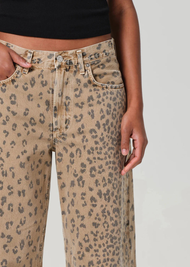 Miro Jeans in Natural Cheetah-Denim-Uniquities