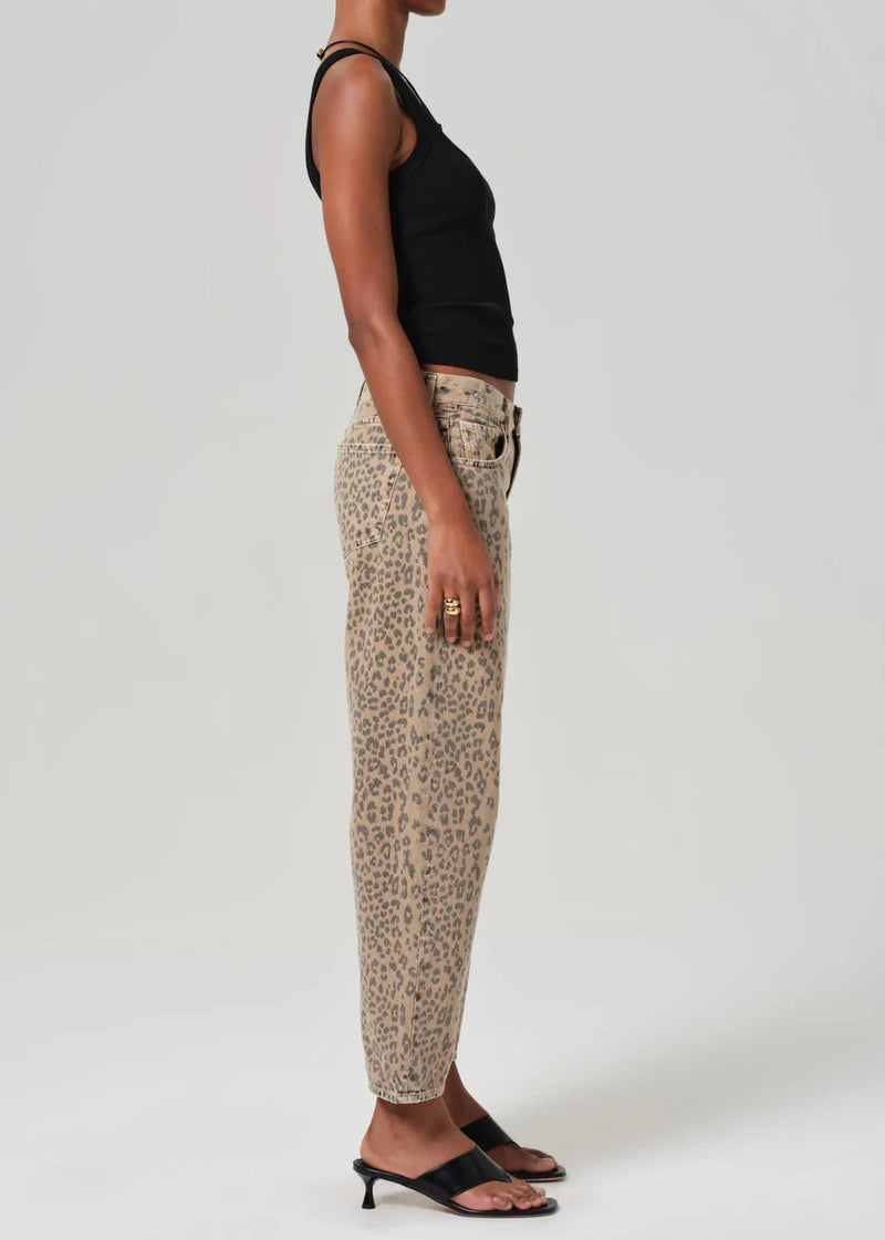 Miro Jeans in Natural Cheetah-Denim-Uniquities