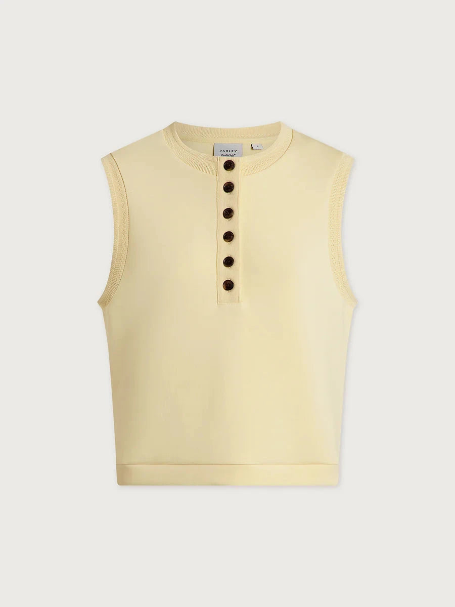 Marla Button Placket Tank-Lounge-Uniquities