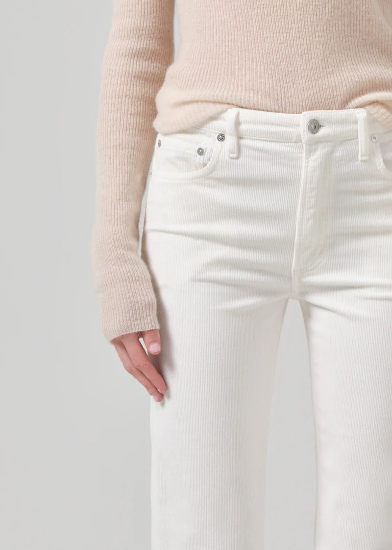 Zurie Ankle Jeans in Corduroy-Denim-Uniquities
