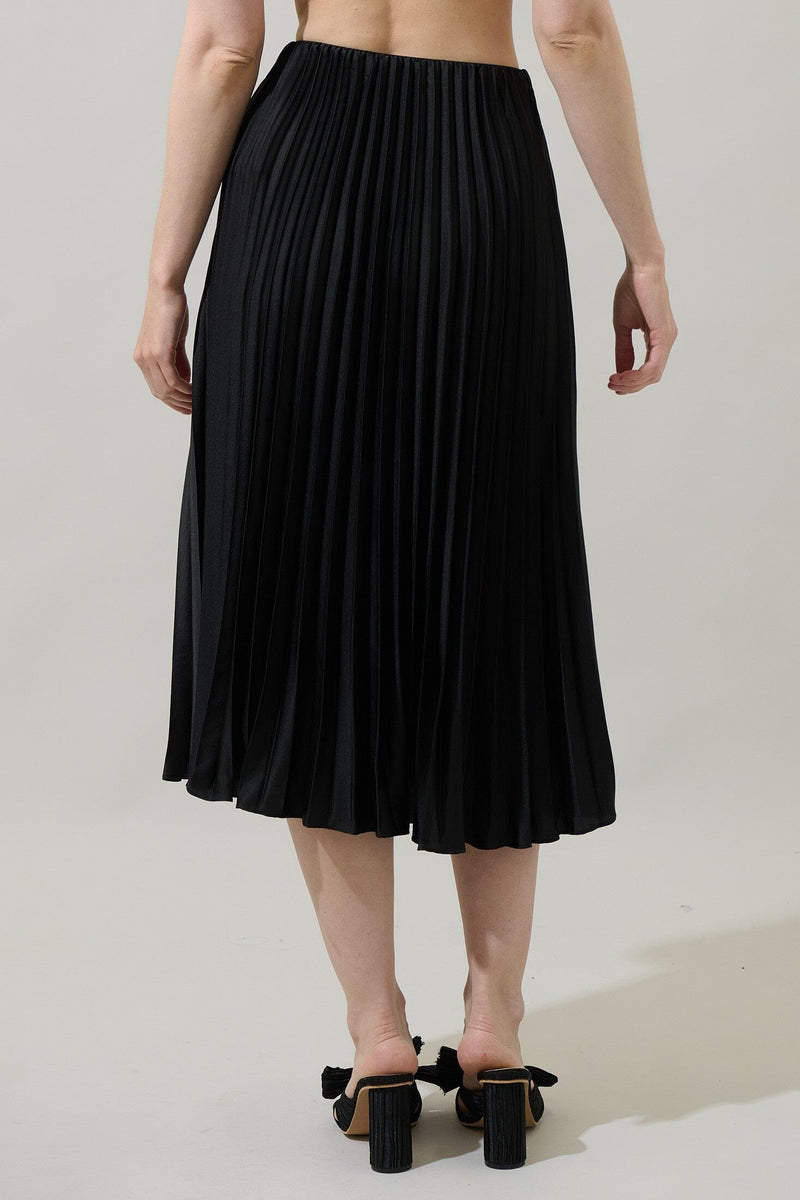 Layla Pleated Skirt-Bottoms-Uniquities