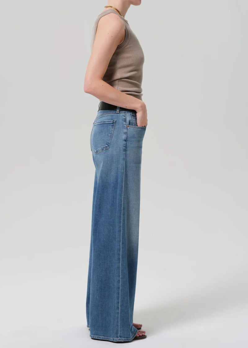 Lyra Long Wide Leg Jeans-Denim-Uniquities