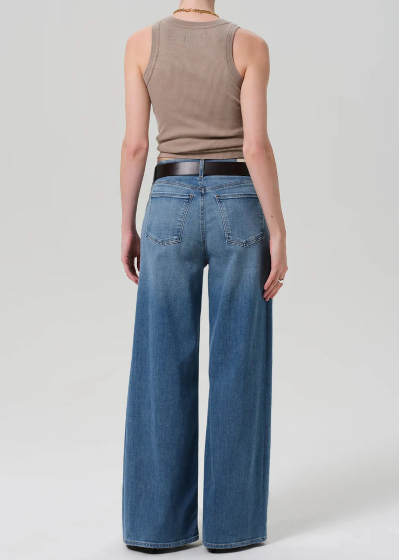 Lyra Long Wide Leg Jeans-Denim-Uniquities