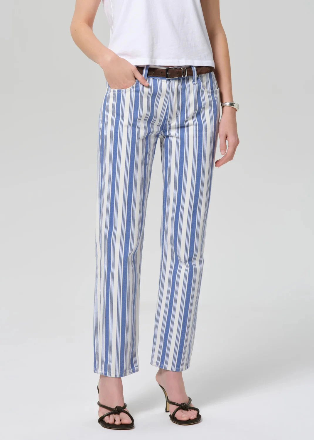 Anissa In Mar Stripe-Denim-Uniquities