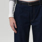 Annina Pocket Trouser 30"-Denim-Uniquities