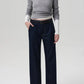 Annina Pocket Trouser 30"-Denim-Uniquities