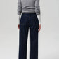 Annina Pocket Trouser 30"-Denim-Uniquities