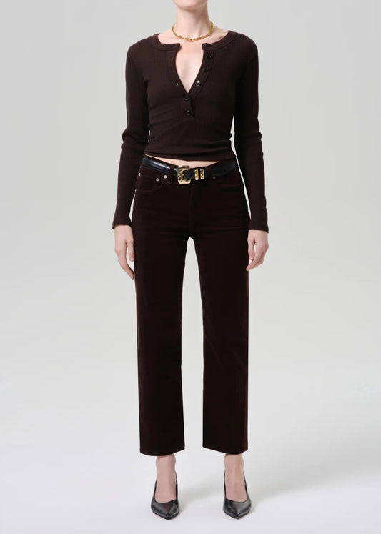 Palma Straight In Corduroy-Bottoms-Uniquities