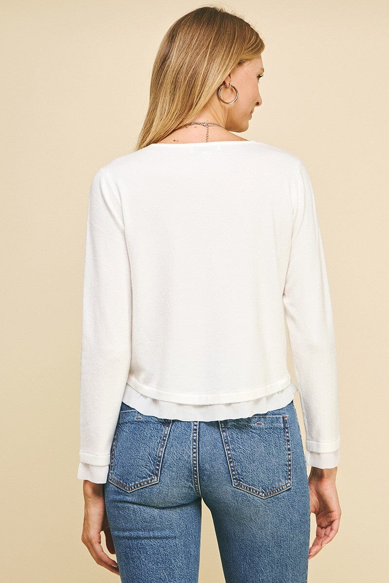 Katherine Combo Top-Sweaters-Uniquities