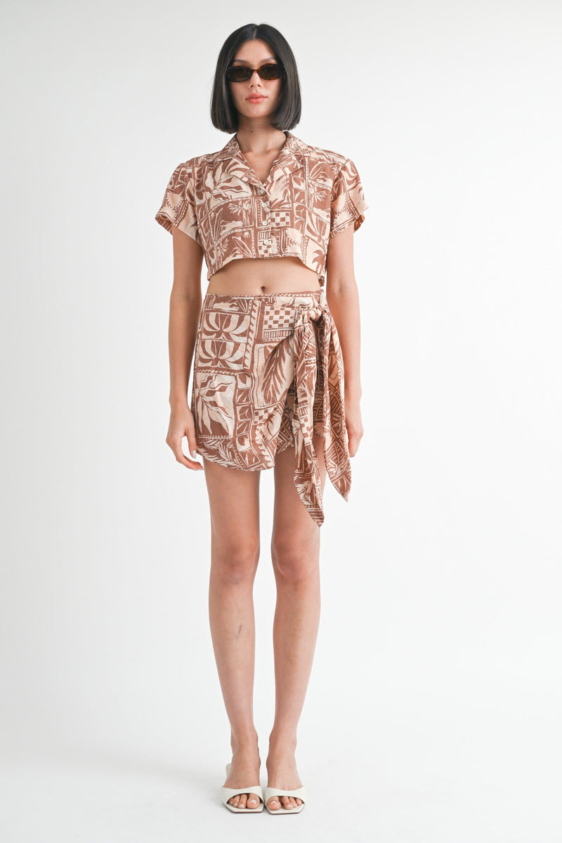 Cora Crop Shirt-Tops/Blouses-Uniquities