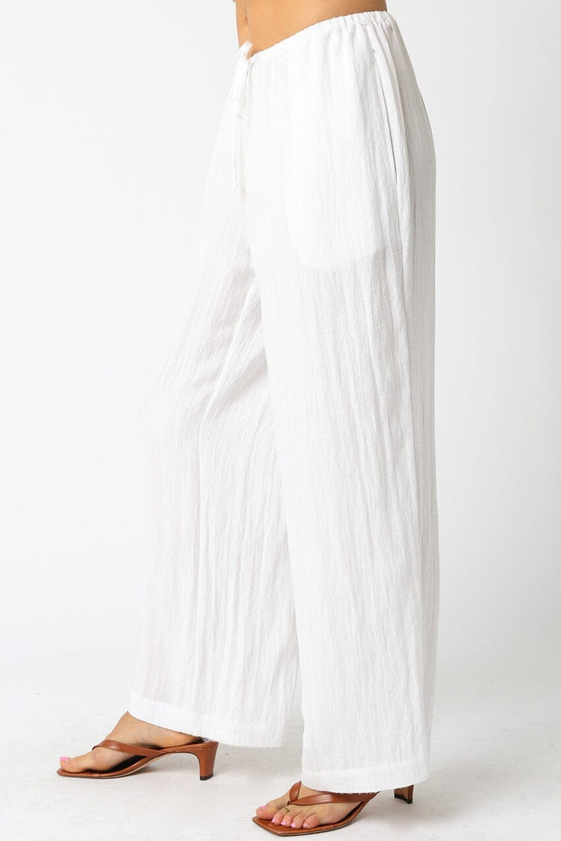 Tara Linen Pant-Bottoms-Uniquities