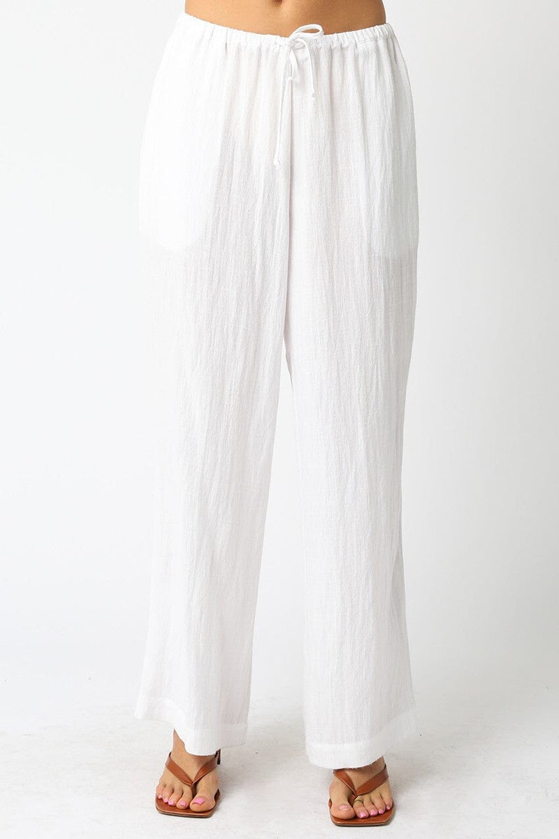 Tara Linen Pant-Bottoms-Uniquities