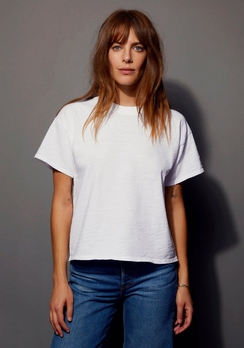 Jessa Boxy Crop Tee-Tee Shirts-Uniquities