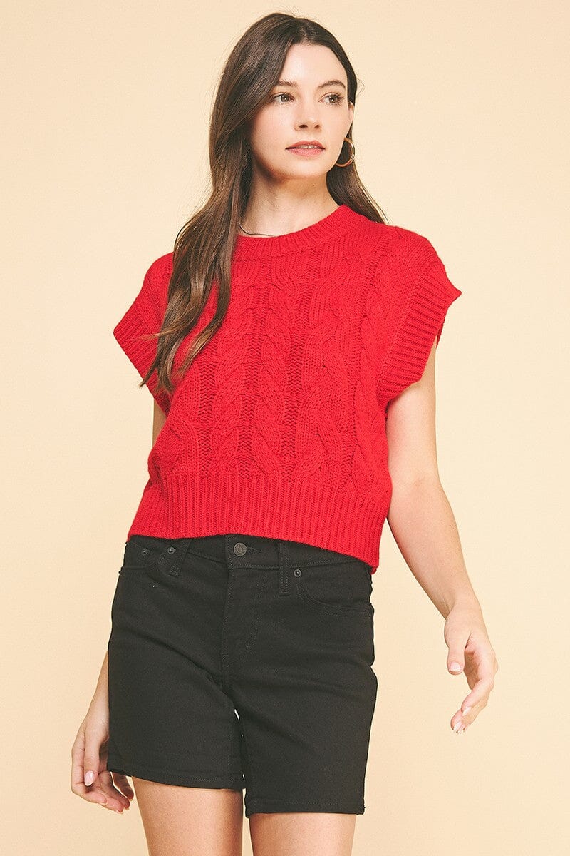 Clara Sweater Vest-Sweaters-Uniquities