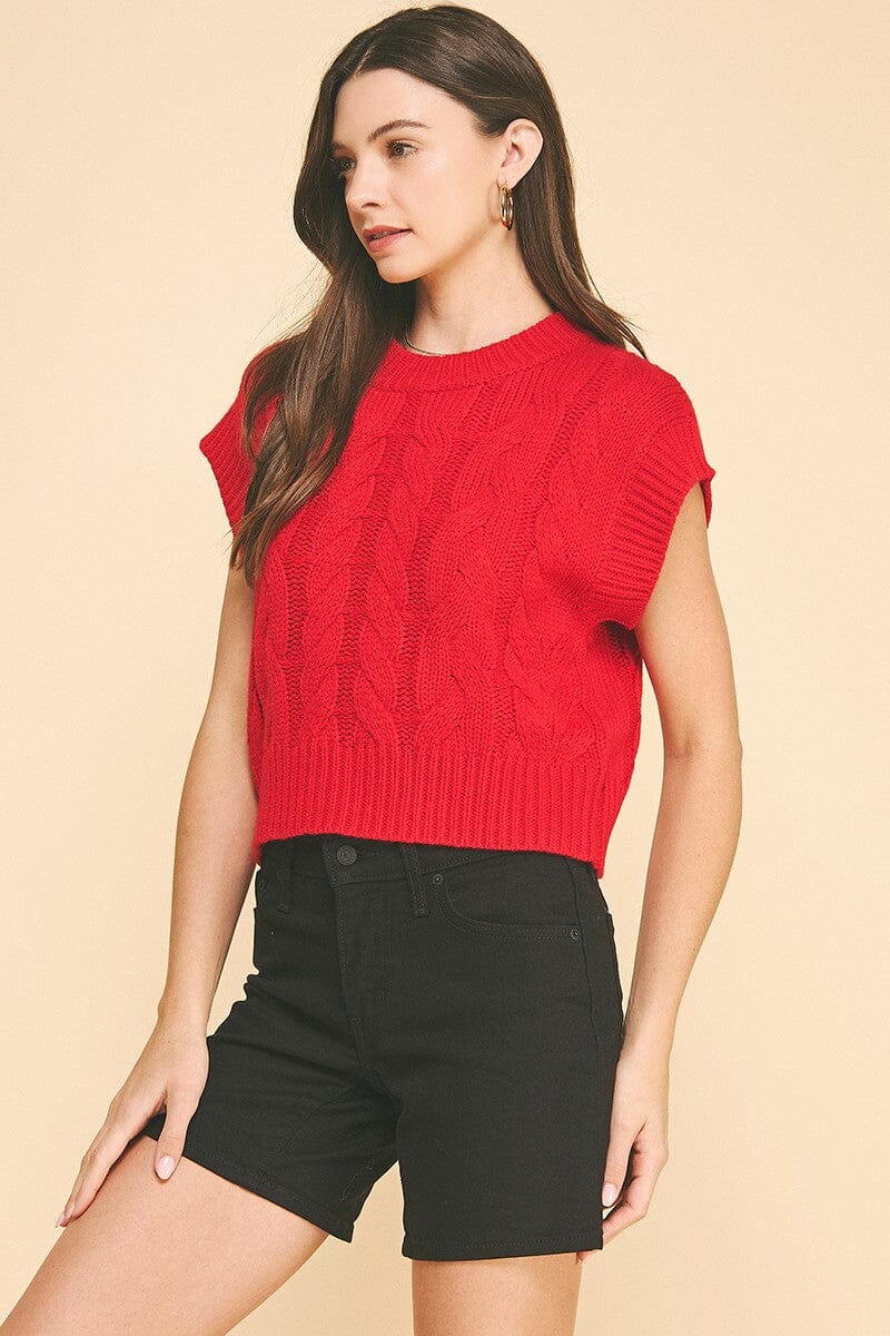 Clara Sweater Vest-Sweaters-Uniquities