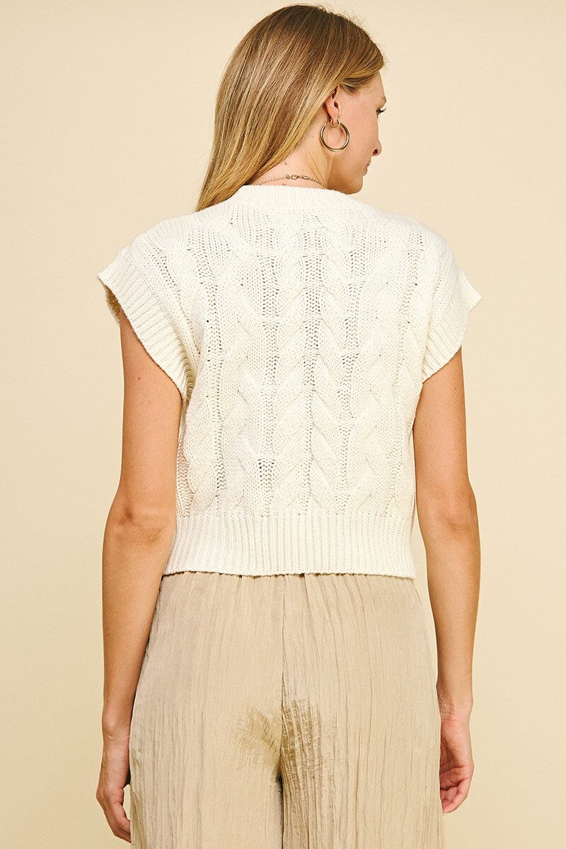Clara Sweater Vest-Sweaters-Uniquities