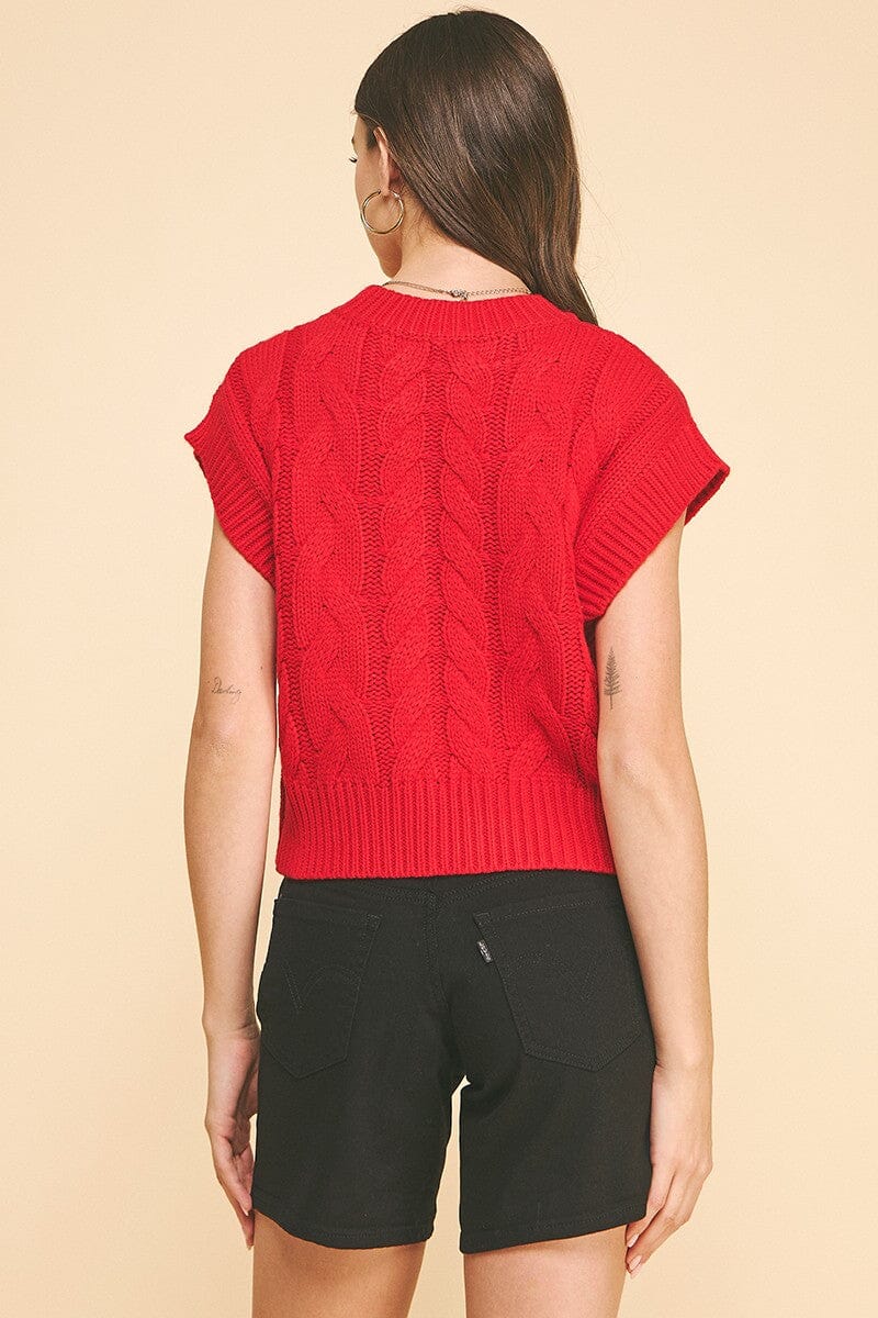 Clara Sweater Vest-Sweaters-Uniquities