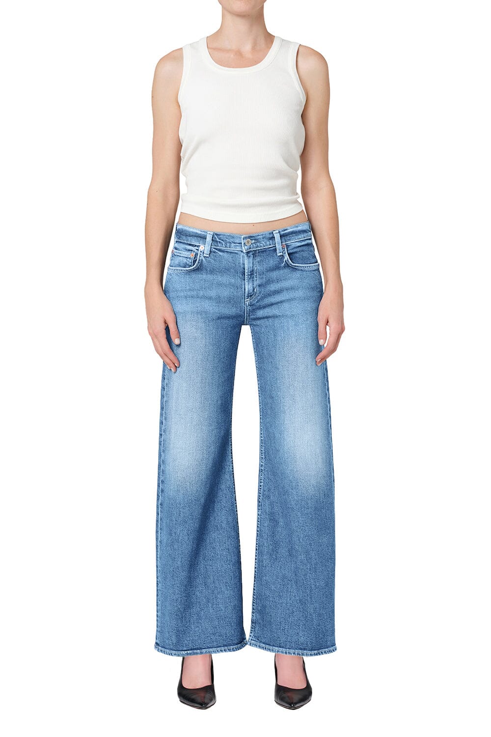 Nora Trouser In Jupiter-Denim-Uniquities