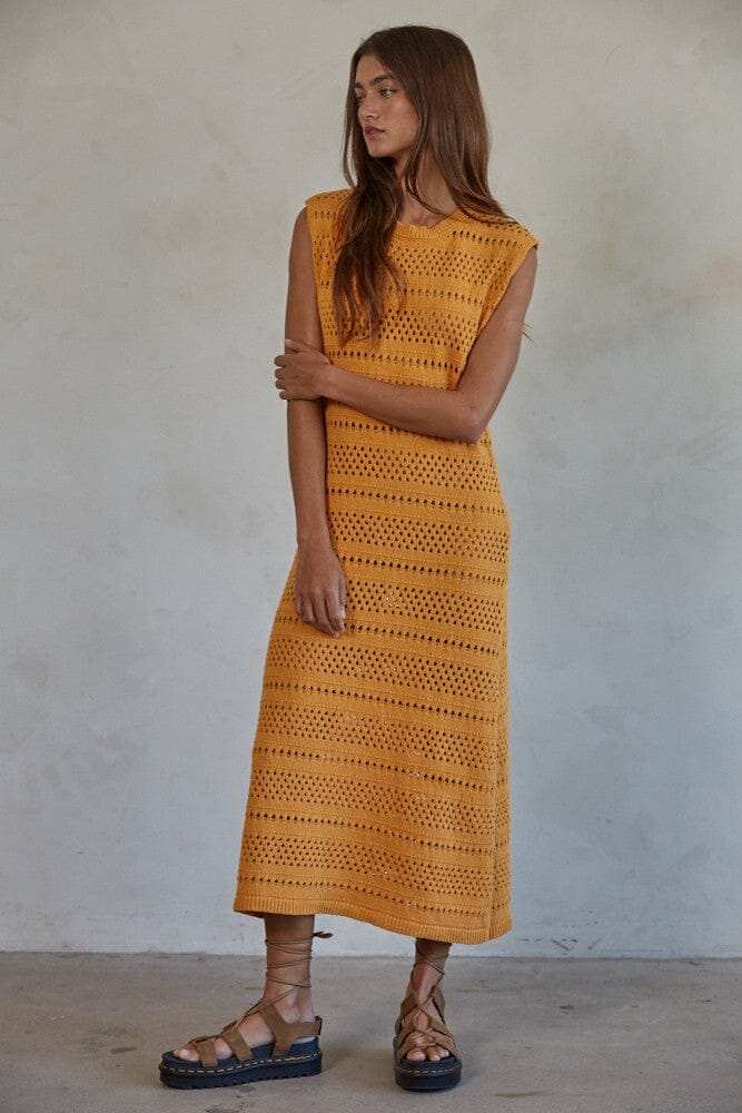 Saylor Crochet Dress-Dresses-Uniquities