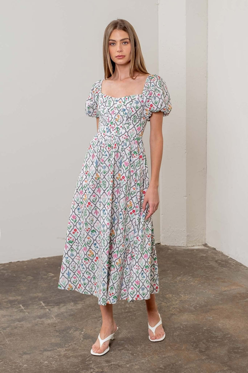 Willow Midi Dress-Dresses-Uniquities