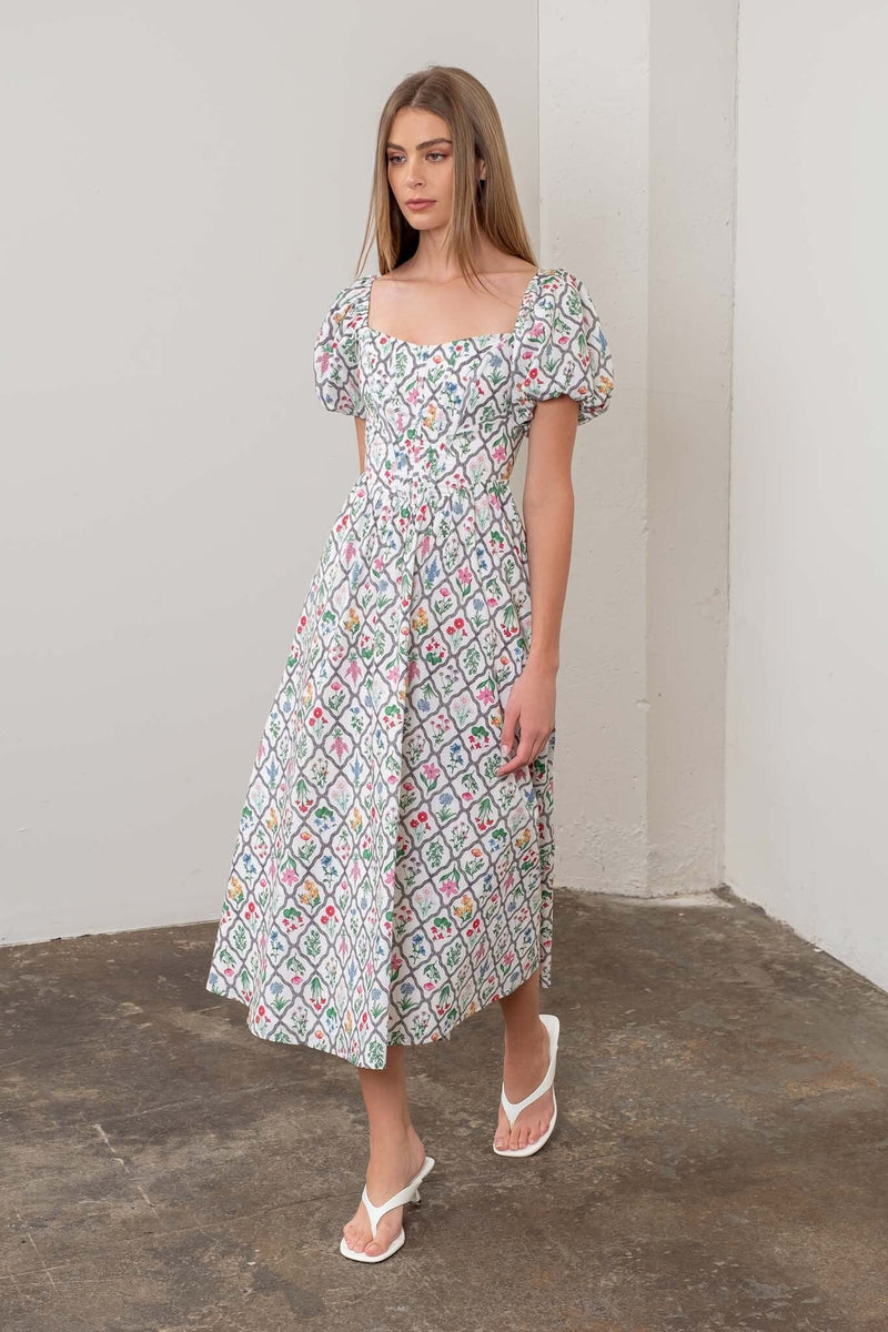Willow Midi Dress-Dresses-Uniquities