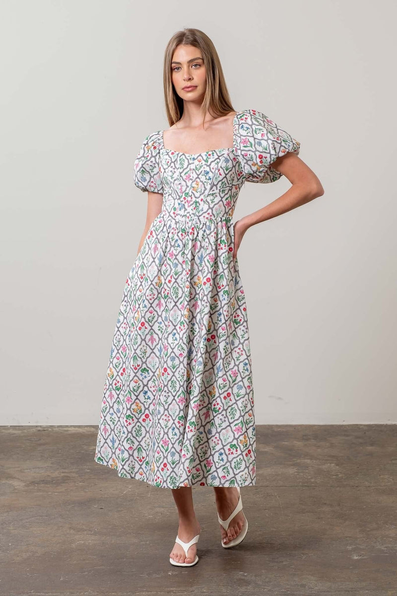 Willow Midi Dress-Dresses-Uniquities