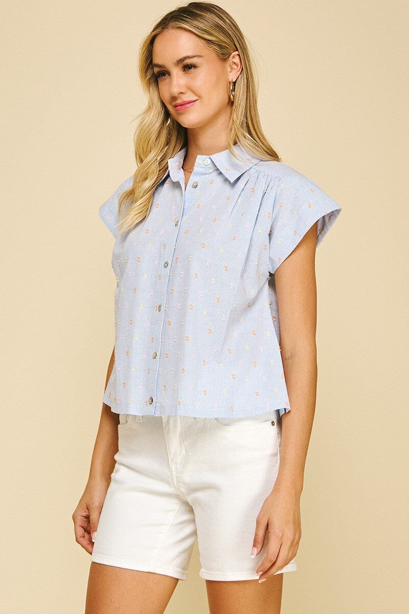 Cara Detailed Top-Tops/Blouses-Uniquities